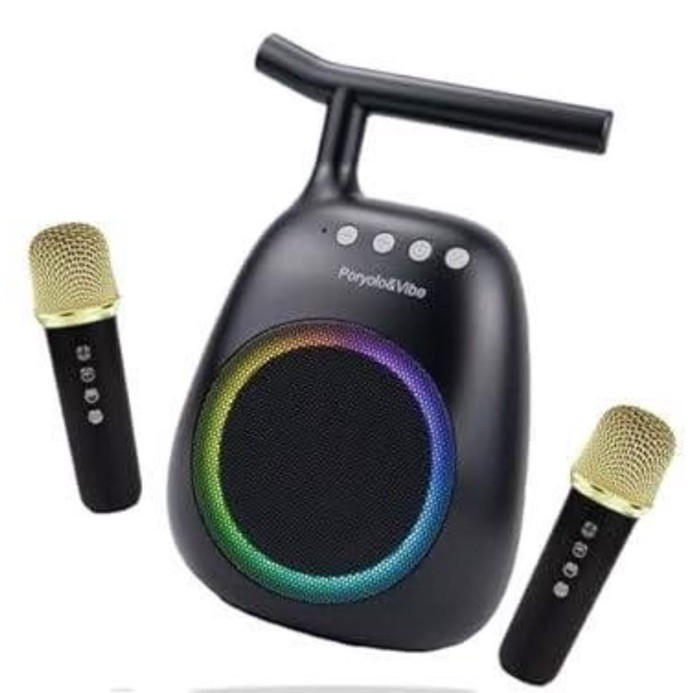 Poryolo & Vibe Portable Karaoke Speaker