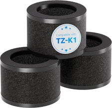 3 Pack TZ K1 Replacement Filter Compatible with FreAire KN6391 ToLife TZ K1