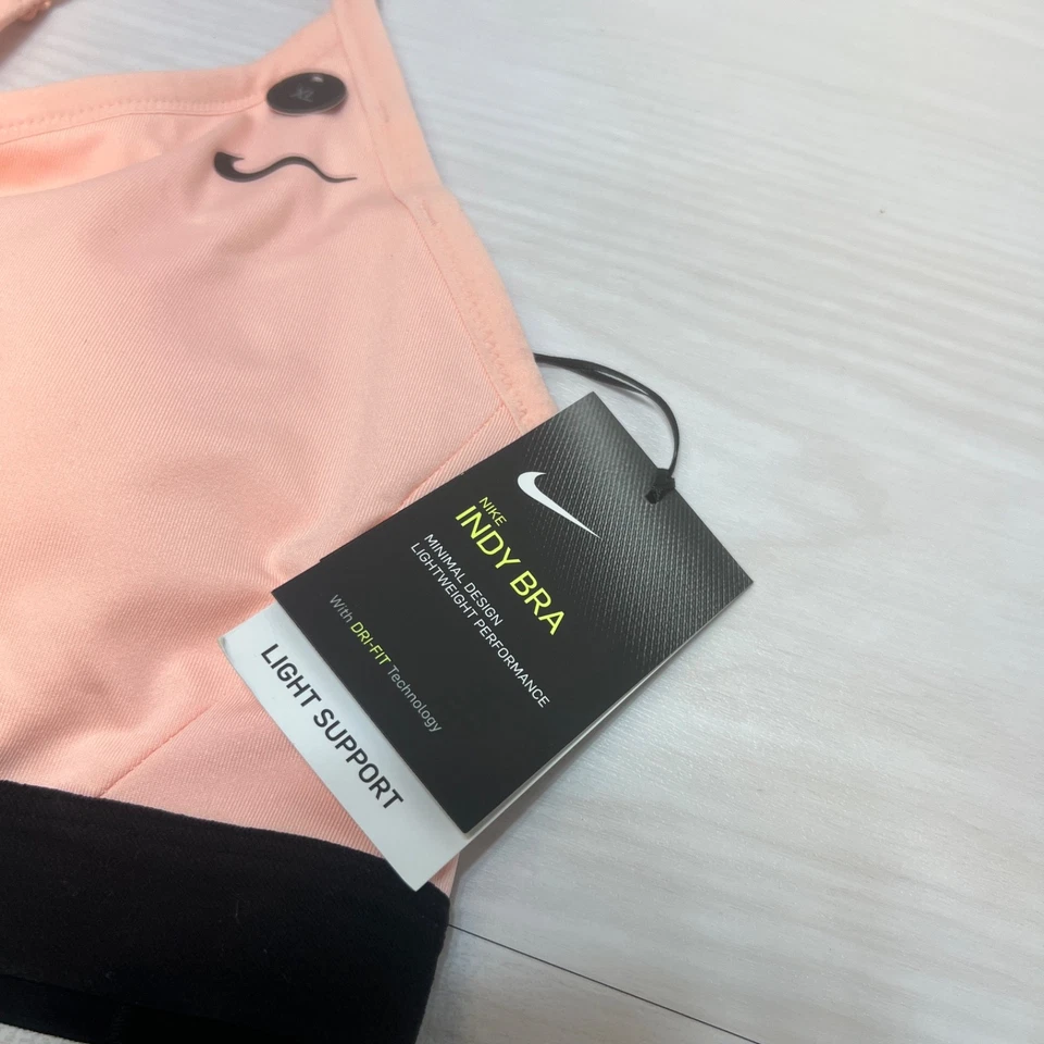 Nike Women's XL Indy Yoga/Pickleball/Tennis Bra-Washed Coral NWT - Image 2 of 4