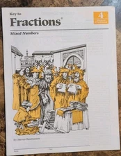 Key to Fractions, Book 4: Mixed Numbers Paperback, Key Curriculum, Math