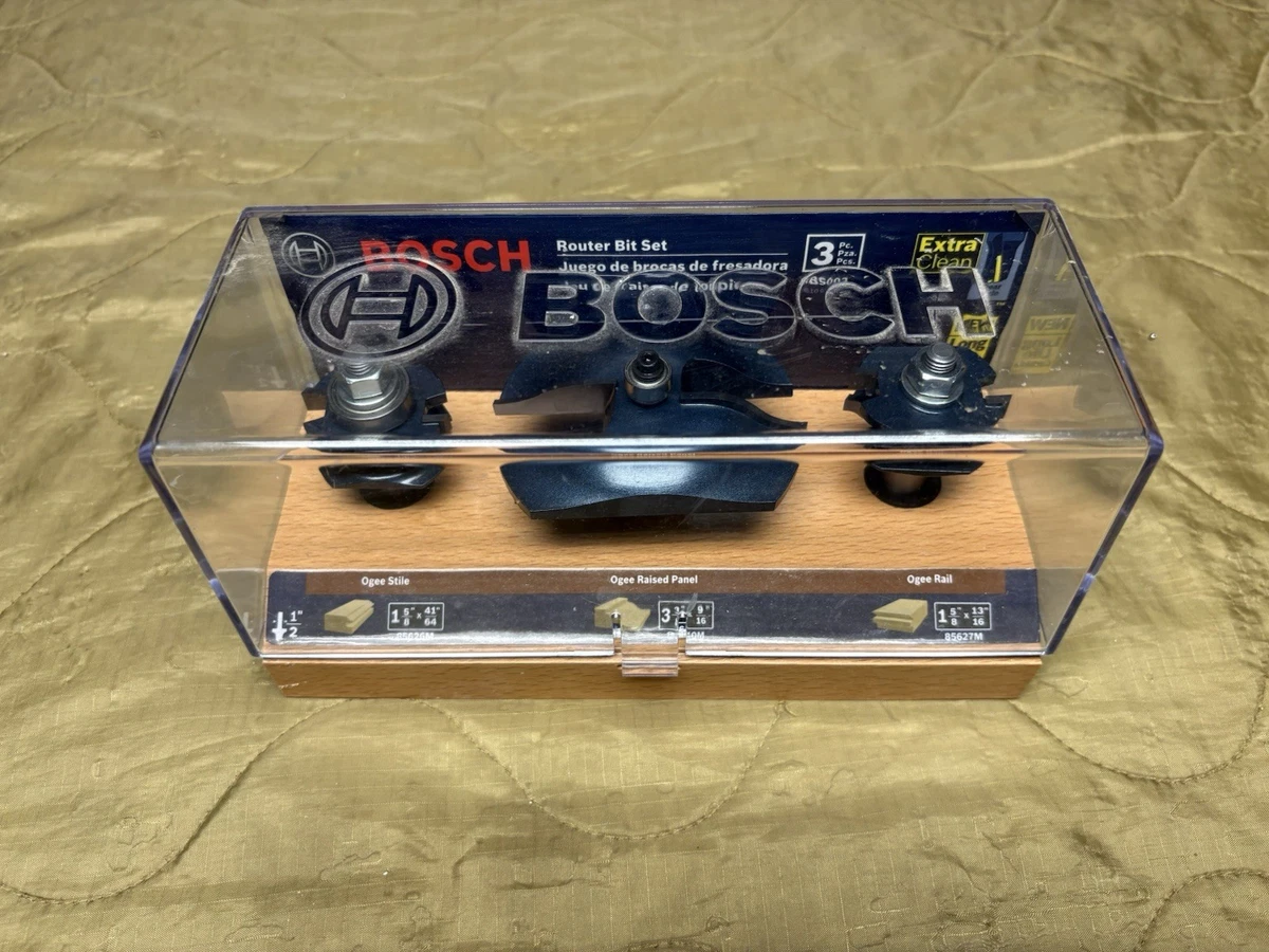 Bosch 84600M 15/64-Inch Plywood Mortising Router Bit – 1/4-Inch Shank – Made In USA