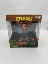 First 4 Figures Crash Bandicoot 9" PVC Painted Statue CIB NEW SEALED