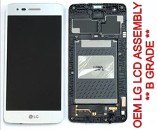 LCD Display Digitizer Screen + Frame Assembly LG Aristo M210 / MS210  *B GRADE*