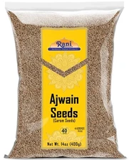 Rani Ajwain Seeds (Carom Bishops Weed) Spice Whole 14oz (400g)