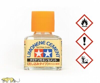 Tamiya 87134 Plastikkleber Limone - EXTRA dünflüssig - 40ml