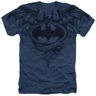 Batman Winged Logo Licensed Heather Adult T-Shirt