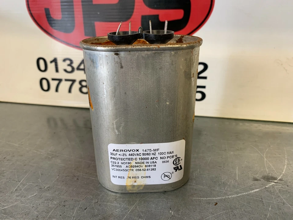 Aerovox 1475-MF Capacitor  X Wacker Neuson LTC4L towerlight / generator £30 +VAT - Image 2 of 4