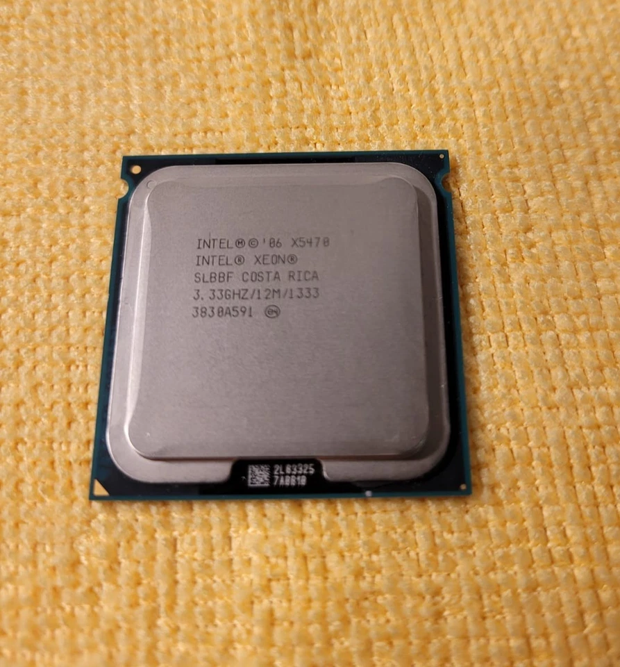 Intel Xeon X5470 SLBBF Quad-Core 3.3 GHz 12M Processor Socket CPU. USED - Image 3 of 3