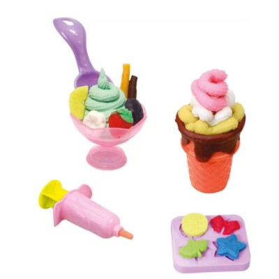 Creathek Knet-Set Eiscreme, 10 Teile