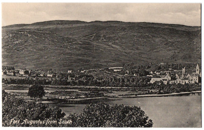 CPA VEREINIGTES KÖNIGREICH - FORT AUGUSTUS aus dem Süden - UK - alte Postkarte 