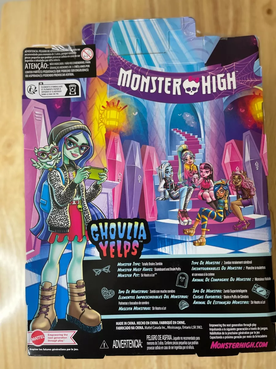 Monster High G3 Ghoulia Yelps Doll Replacement Blue Purse Backpack Bag –  The Serendipity Doll Boutique