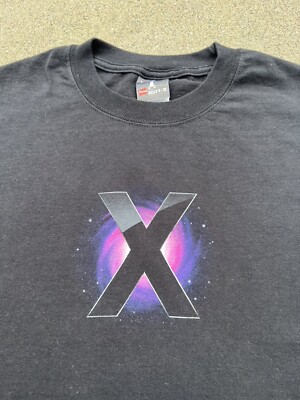 Apple Macintosh MacOSXプロモ企業Tシャツアップル10XL Apple Macintosh MacOSXプロモ企業Tシャツアップル10 XL
