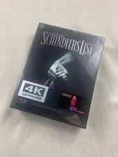 SCHINDLER'S LIST  4KUHD CHINA UHDCLUB, LEATHER SLIPCASE,NEW/SEALED