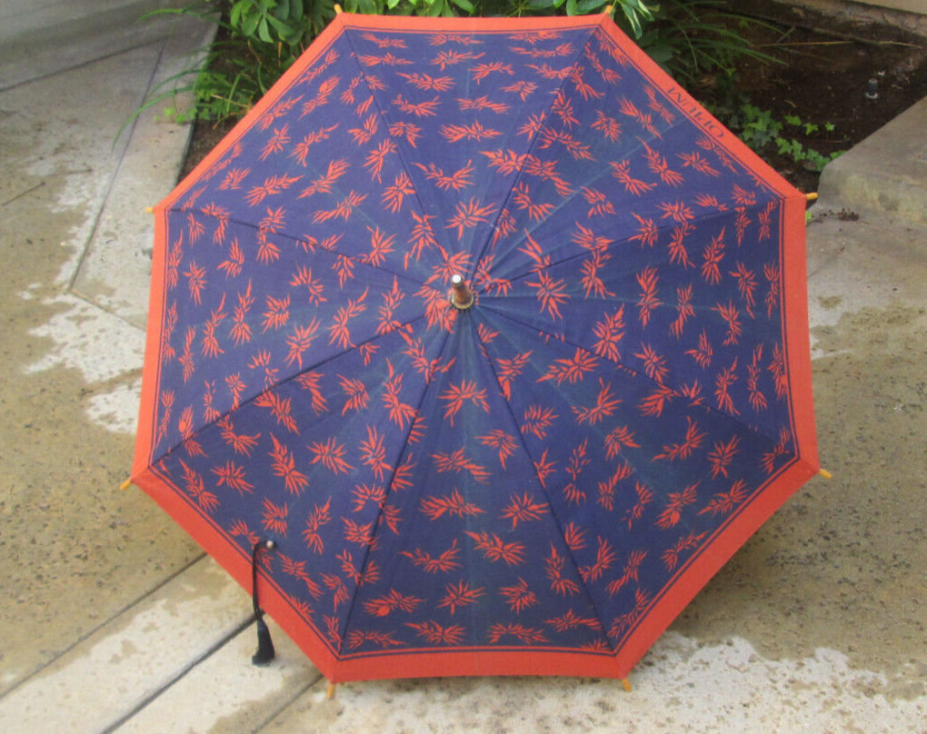 YSL Yves Saint Laurent Umbrella OPIUM Vintage 1970's Cot/Poly | eBay