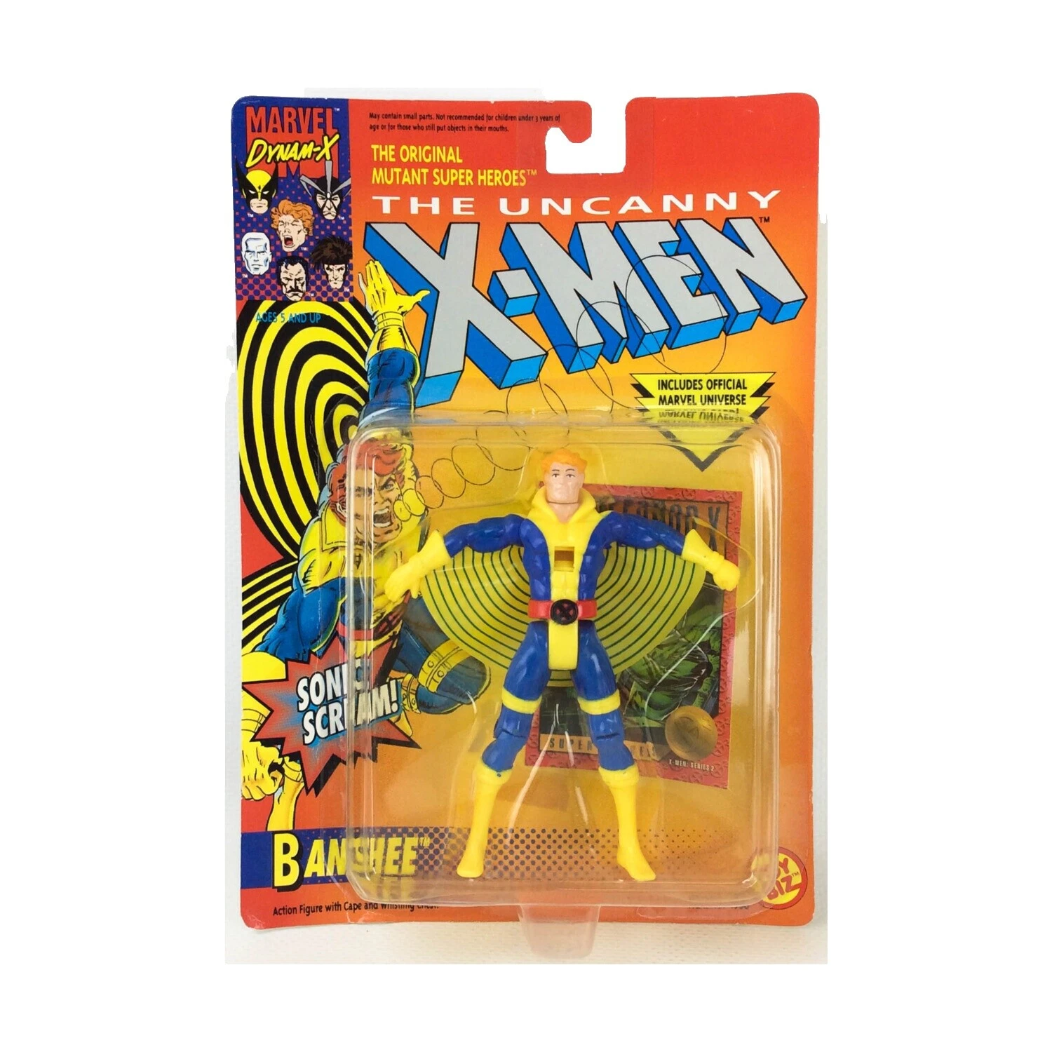 Figuras de acción ToyBiz Banshee y accesorios