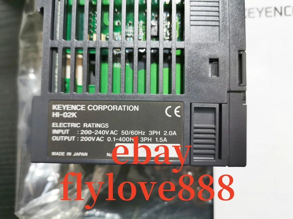 KEYENCE HI-02K Variable frequency drive brand new DHL - Image 2 of 4