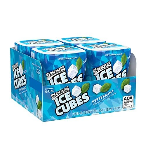 ICE BREAKERS ICE CUBES SNOW CONE 3.24OZ 6CT