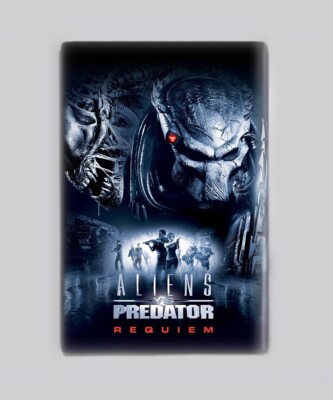 ALIENS VS PREDATOR REQUIEM (2007) / LOGOS - 2" x 3" MOVIE POSTER ...