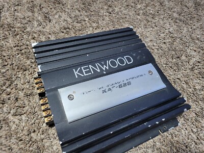 Old School 2 channel Kenwood Stereo Bridgeable Car Stereo Amp