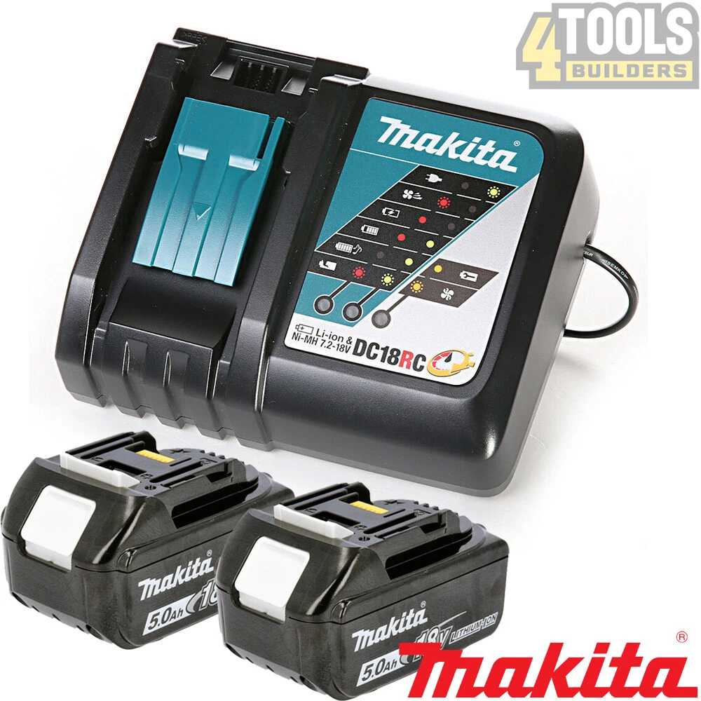 5 X Genuine Makita BL1850 18V 5.0Ah Li-Ion LXT Battery 5AH Star Battery  BL1850B Buyaparcel