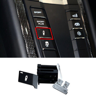 ❤ Center Control (Suspension)Switch Button W/Chrome For Porsche