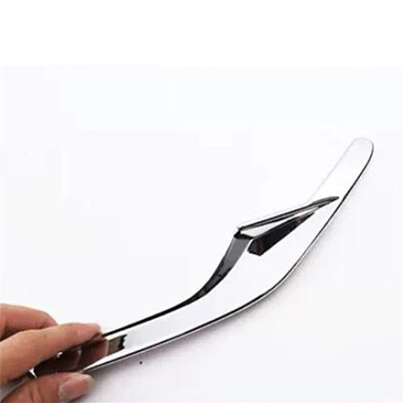 For Honda CR-V CRV 2023 2024 Chrome Front Headlight Eyebrow Stripe Cover Trim - Изображение 2 из 4