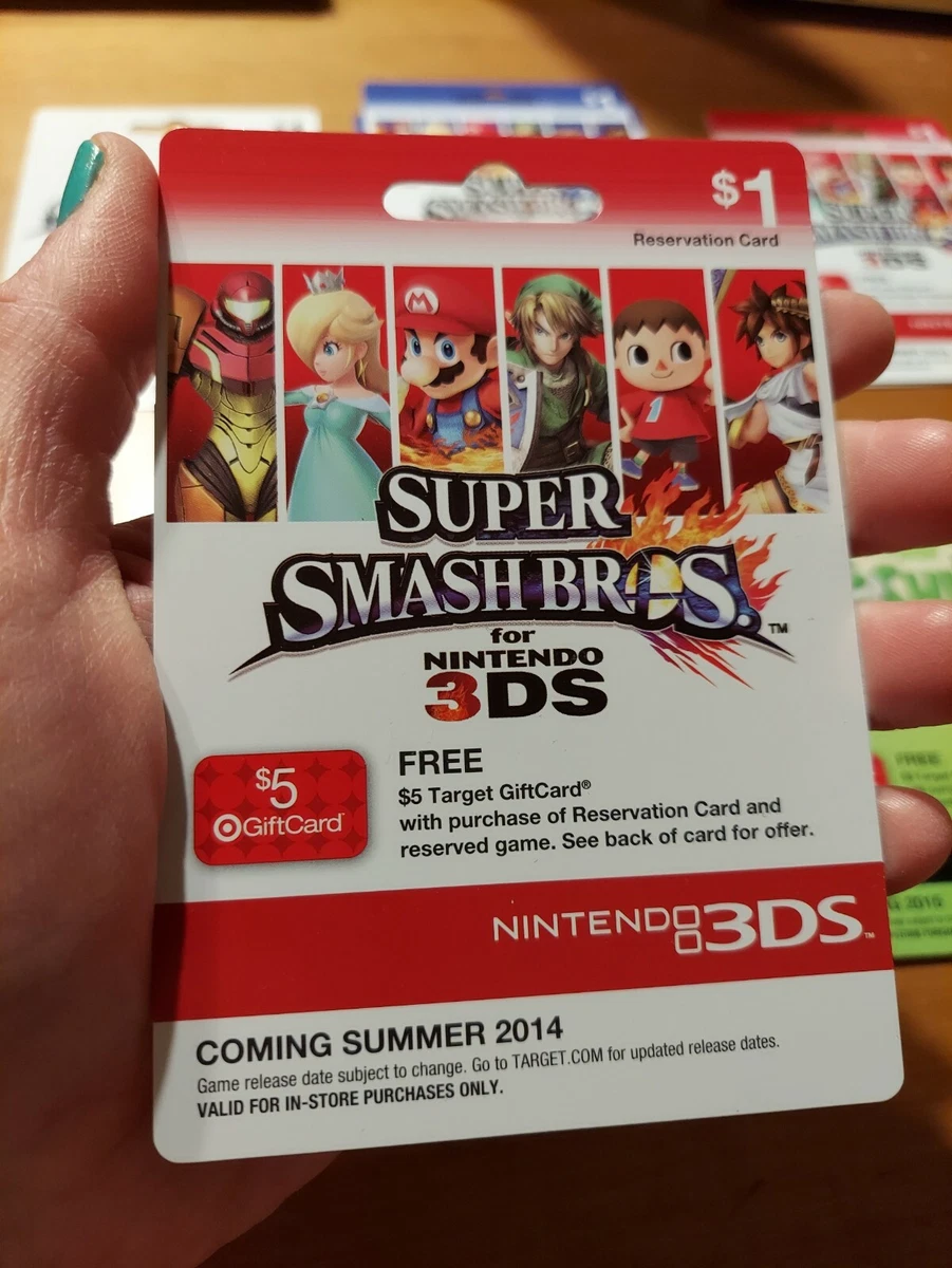 Smash bros hotsell pre order