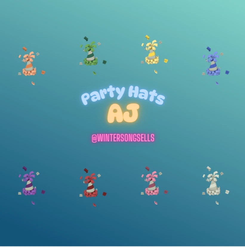 WILDWORKS Animal Jam Classic AJC Rare Party Hat (READ DESC before buying)