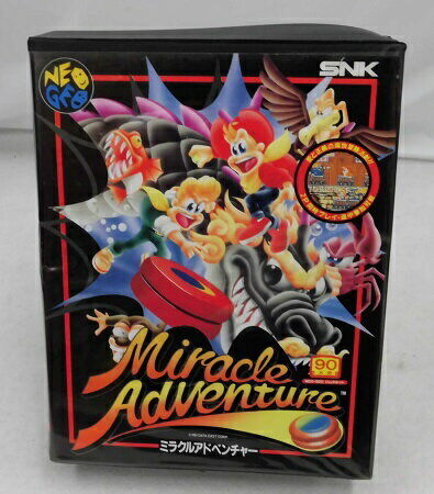 MIRACLE ADVENTURE NEO GEO AES SNK Japan Import OB Tested Confirmed Operation - 第 1/6 張圖片