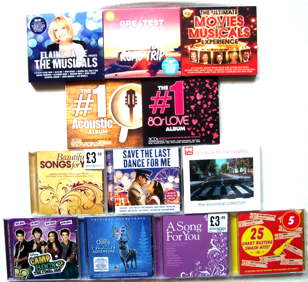 Job Lot / Bundle Of 12 Compilations  New And Sealed CDs