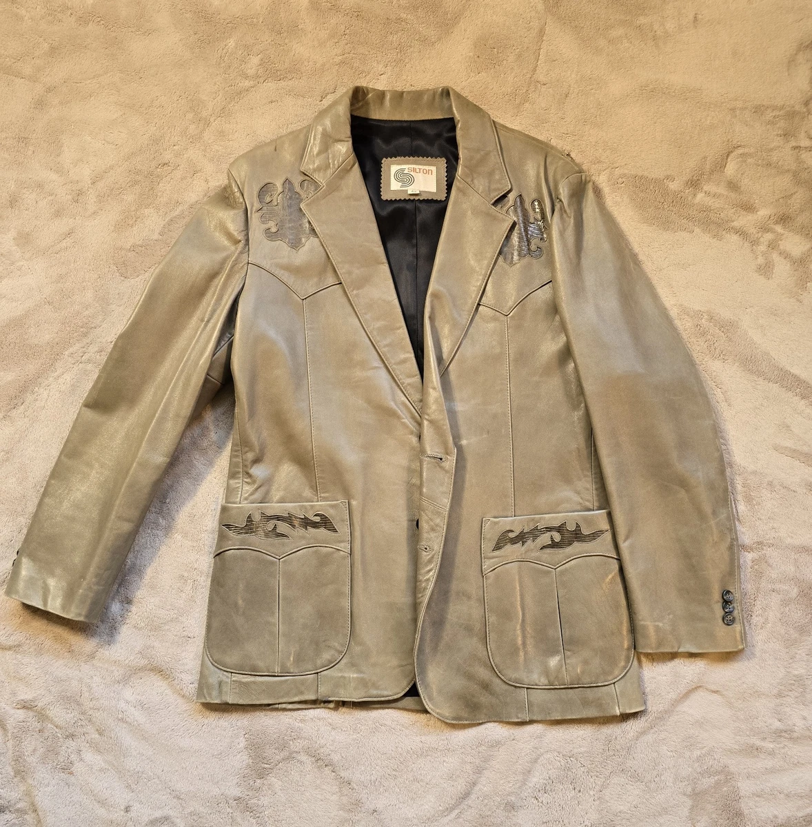 Leather Regular Size XS Vintage Outerwear Coats & Jackets for Men
