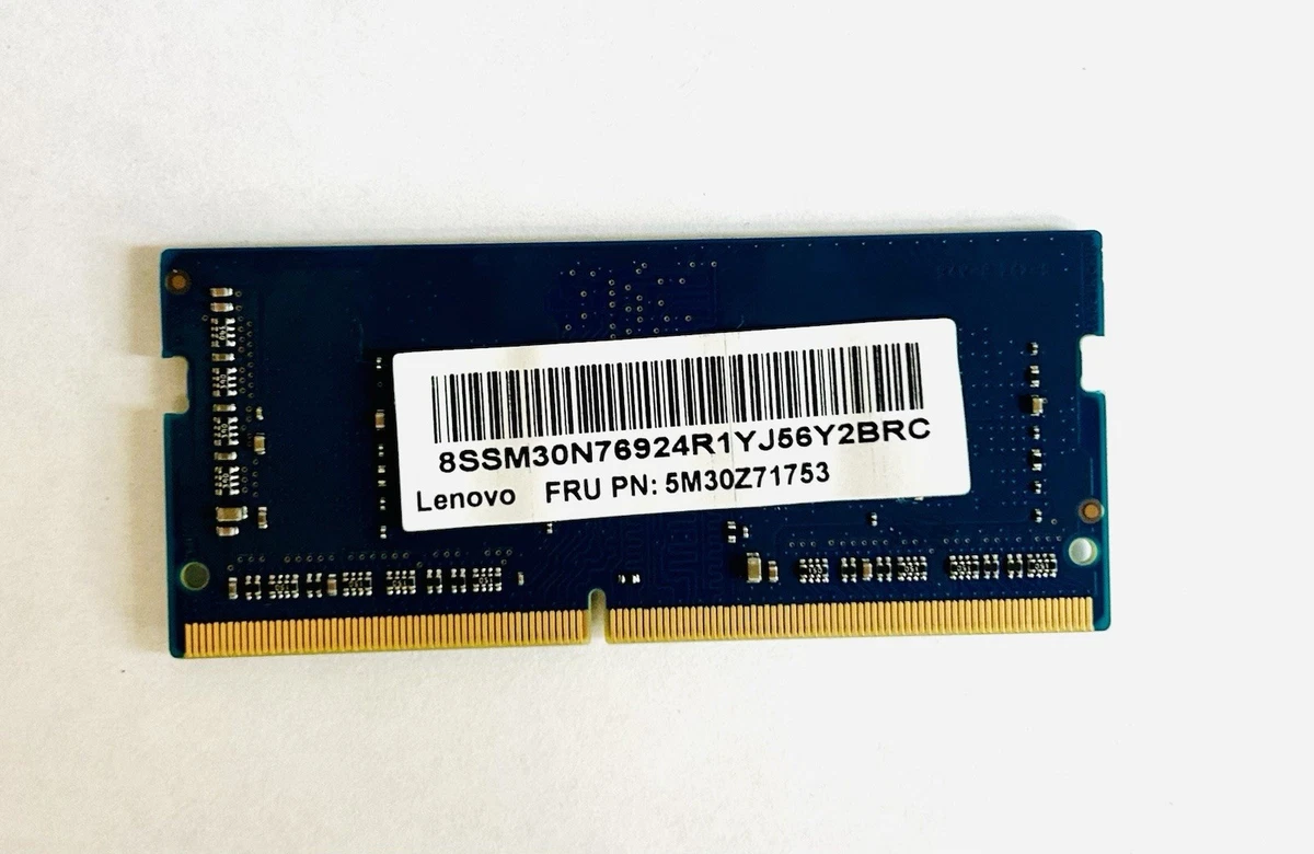 Lenovo DDR4 SDRAM 8 GB Capacity per Module Memory (RAM) for sale