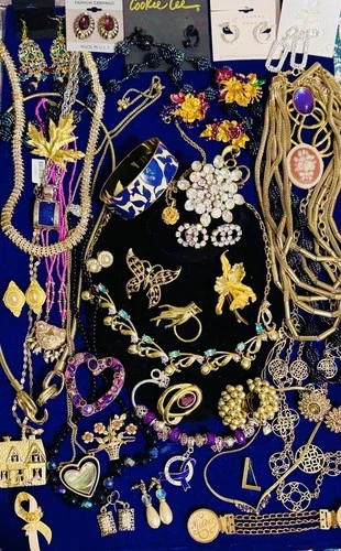 Vintage High End Costume Jewelry Norma Jean  CORO PEGASUS J Crew Anne Klein MIKA