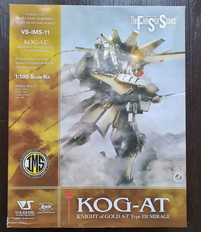 Volks IMS KOG Knight of Gold  D2 Mirage 1:100 Model Kit Five Star Stories Gunpla