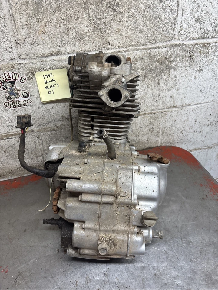 Honda Xl125s XL 125 1982 motor gira Foto 3 de 4
