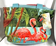 NWT 2017 SUN N SAND SUN DANCE COLLECTION FLAMINGO SHOULDER BAG PURSE