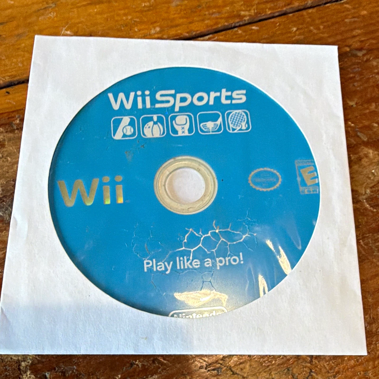 Nintendo Wii Sports Nintendo Wii Disc Only Multiplayer E-Everyone Tested