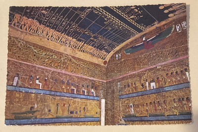 ungebrauchte AK ÄGYPTEN - LUXOR - Königstal: Grabmal König Sety I