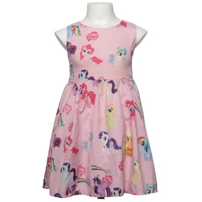 Sheng Mei Hao, Kleid, Größe: 110, Pink/Mehrfarbig, Print, Mädchen #ASk