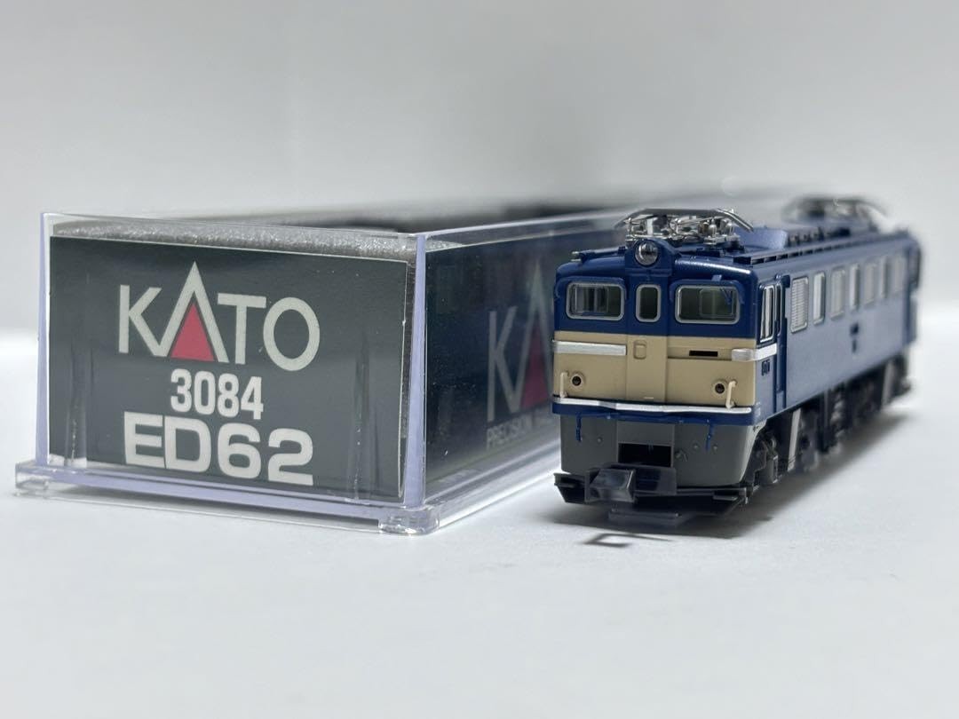 KATO N 3084 ED62 電気機関車 KATO ED62 待望の入線と整備です。3084 国鉄形 | NGaugeJP - N