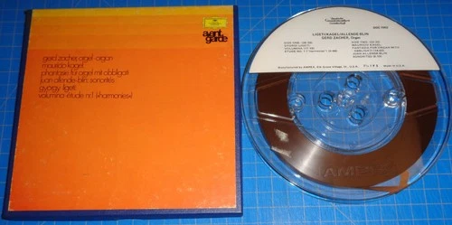 Gerd Zacher LIGETI/KAGEL/ALLENDE-BLIN - DGG Avant Garde Reel 4 Track DGC 7003