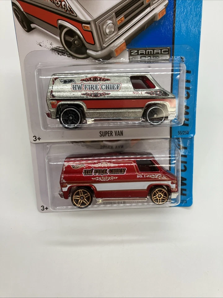 Hot Wheels Zamac Super Van 55/250 (lot Of 2) - Image 3 of 3