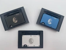 RIDGE AMEX WALLET - New - Rare - Titanium - Black