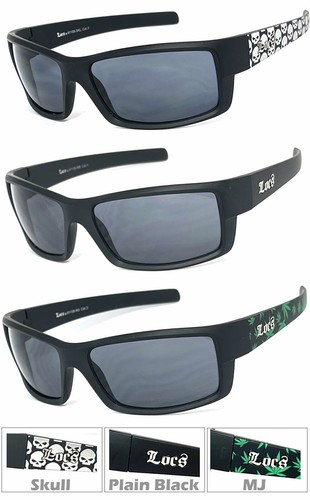 1 ou 2 paire(s) de lunettes de soleil authentiques Gangster Cholo pour hommes OG Locs UV400 - Photo 1 sur 10