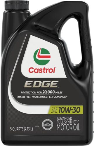Castrol OIL 10W30 EDGE ADVANCED FULL SYNTHETIC 5 QT 23081