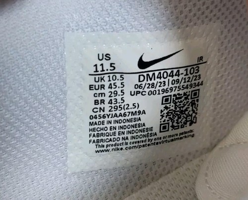 Mens Size 11.5 Nike Cortez Miami Dolphins White Dusty DM4044 103 Sneakers Shoes - Picture 11 of 11