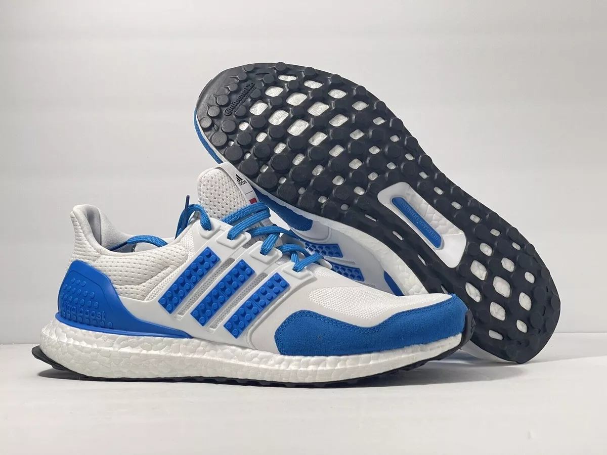 Adidas Ultra Boost LEGO Color Pack Men&#039;s White Blue Black Running Shoes | eBay