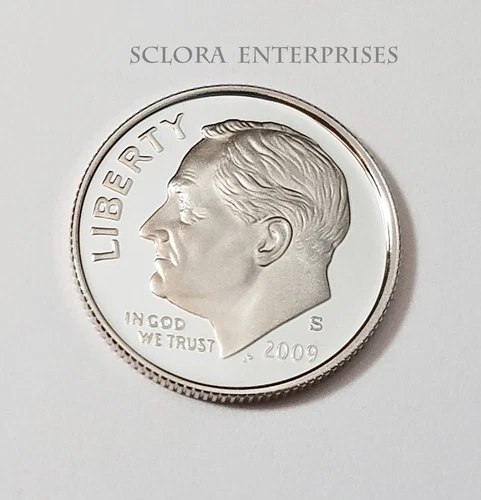 2009 S Roosevelt *90% SILVER PROOF* Dime  **FREE SHIPPING**