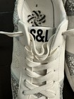 Sneaker Shoes Sam & Libby Alina Silver Glitter Soft Sport Walking Lace Up Size 8 — photo 9