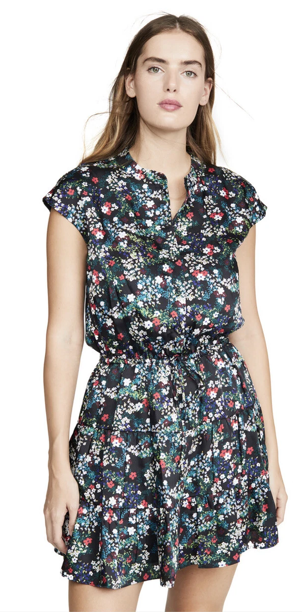NWT Rebecca Minkoff Ollie Dress Tiered Floral Dress XXS eBay